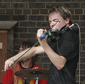 Dr. Draw performing at the Toronto Partigras
